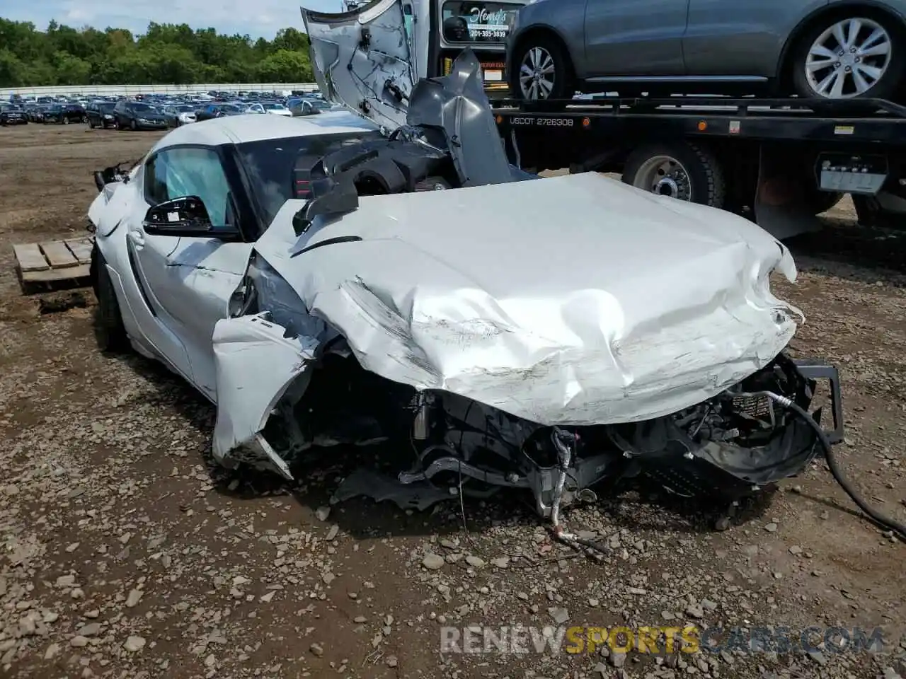 1 Photograph of a damaged car WZ1DB0C04MW041291 TOYOTA SUPRA 2021