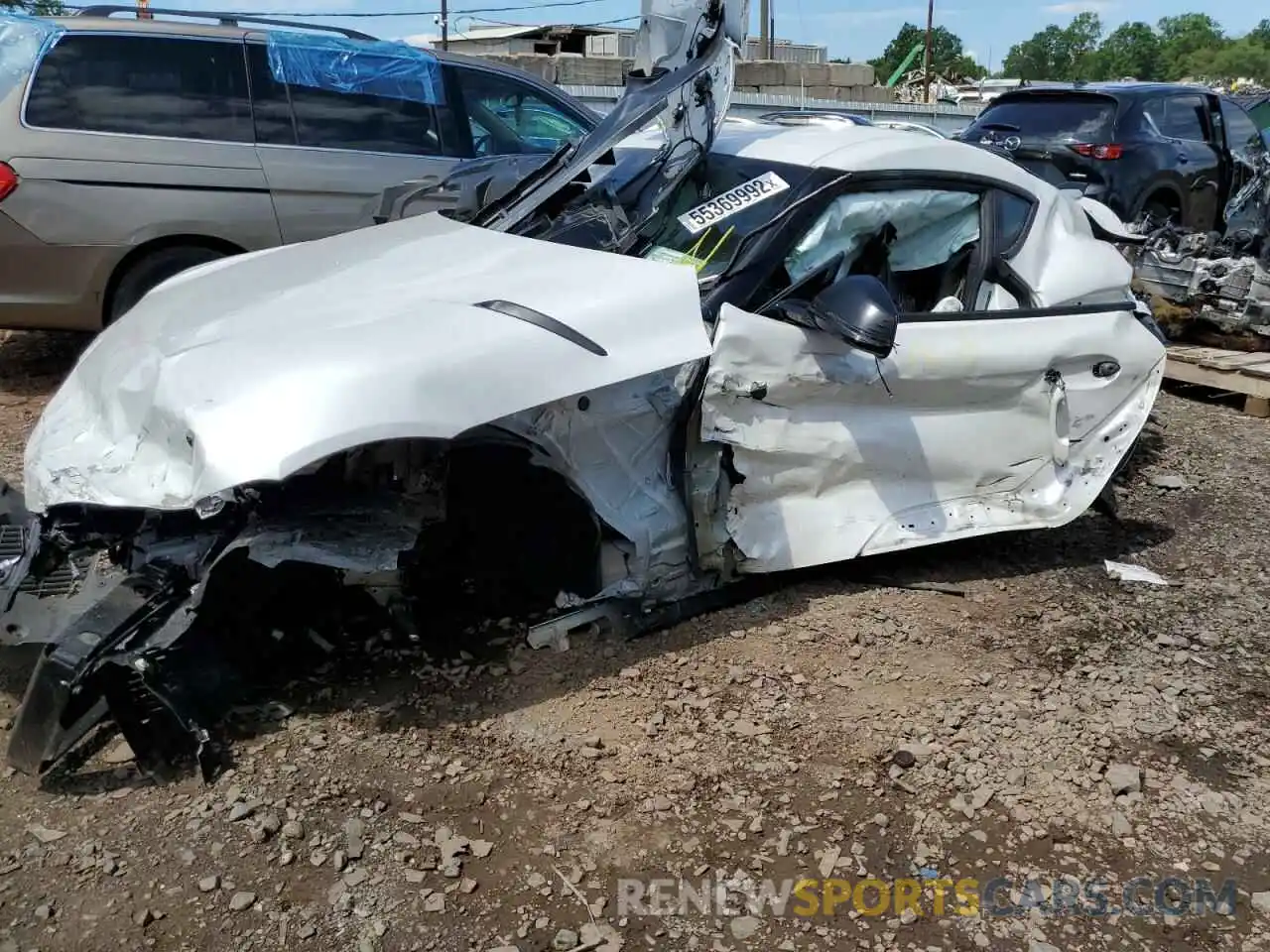 9 Photograph of a damaged car WZ1DB0C04MW041291 TOYOTA SUPRA 2021