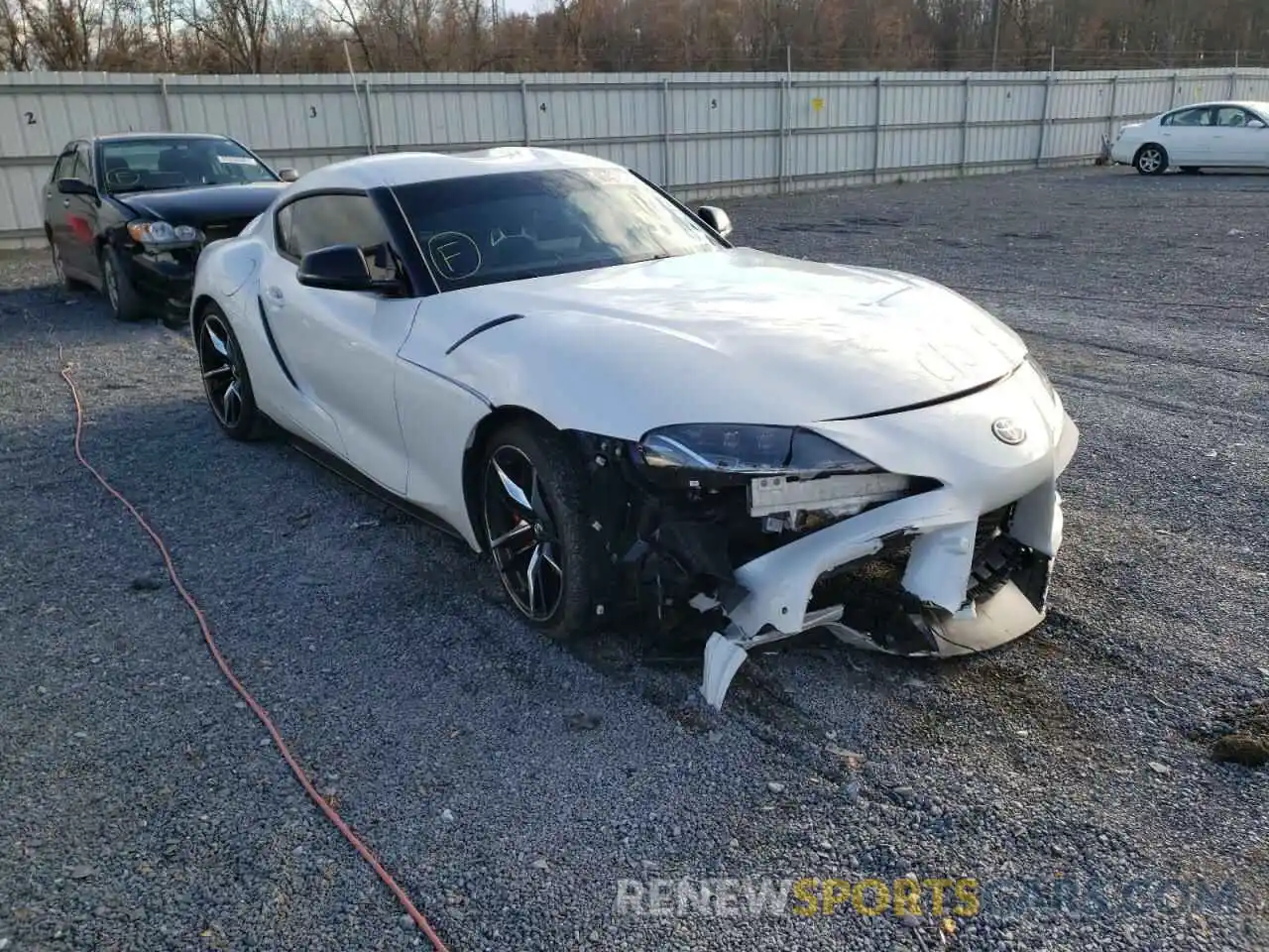 1 Photograph of a damaged car WZ1DB0C04MW045292 TOYOTA SUPRA 2021