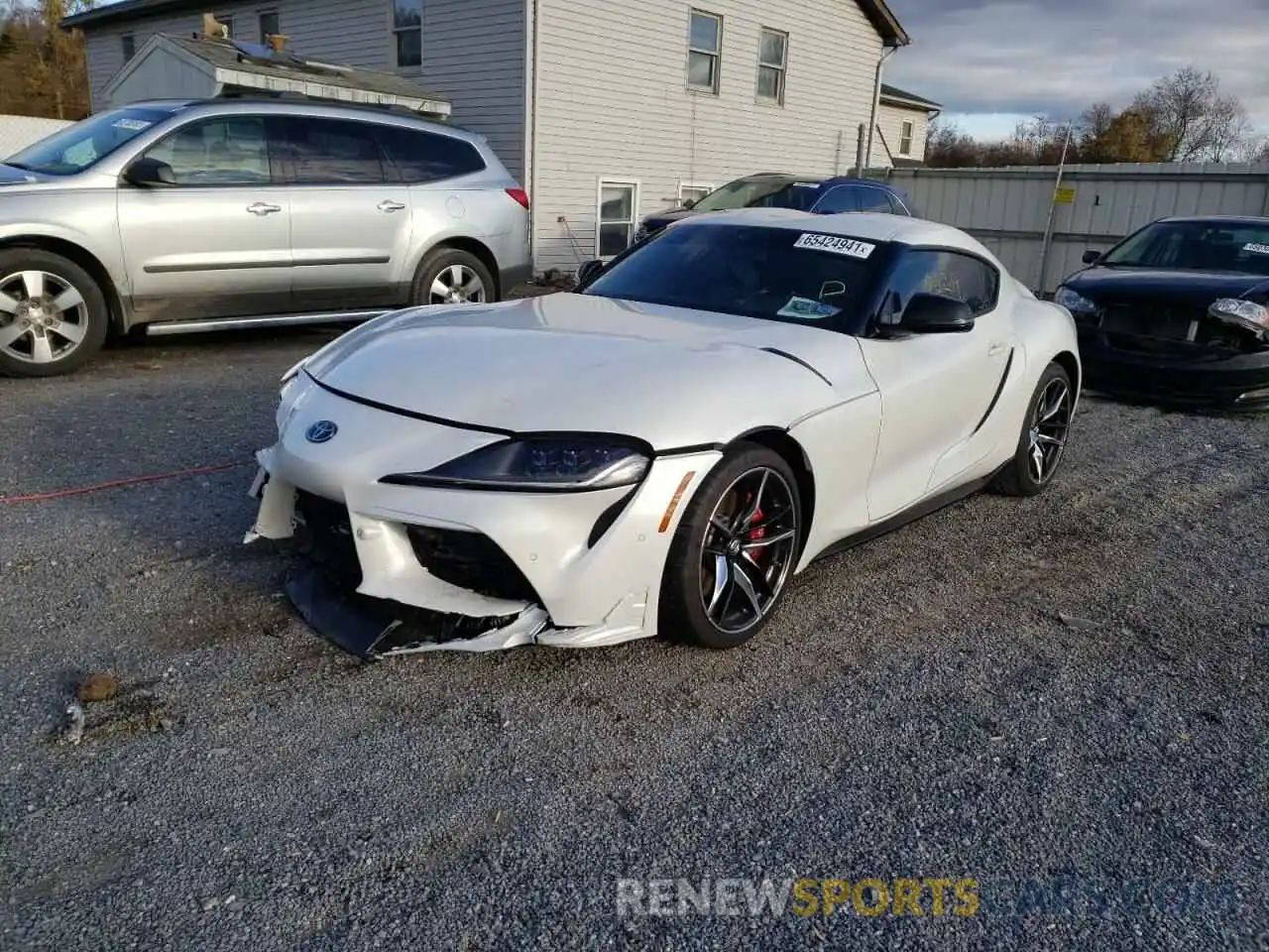 2 Photograph of a damaged car WZ1DB0C04MW045292 TOYOTA SUPRA 2021