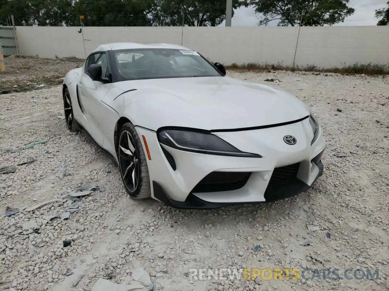 1 Photograph of a damaged car WZ1DB0C05MW033619 TOYOTA SUPRA 2021