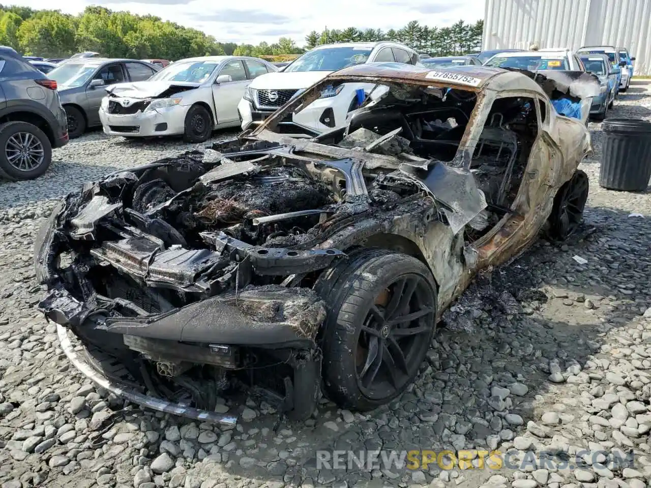 2 Photograph of a damaged car WZ1DB0C05MW037167 TOYOTA SUPRA 2021