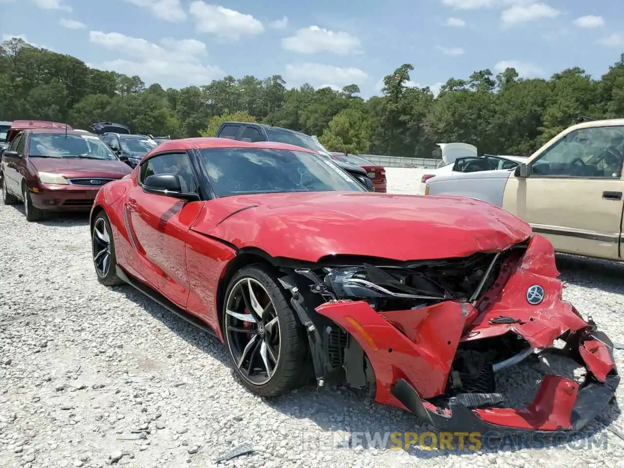 1 Photograph of a damaged car WZ1DB0C05MW039744 TOYOTA SUPRA 2021