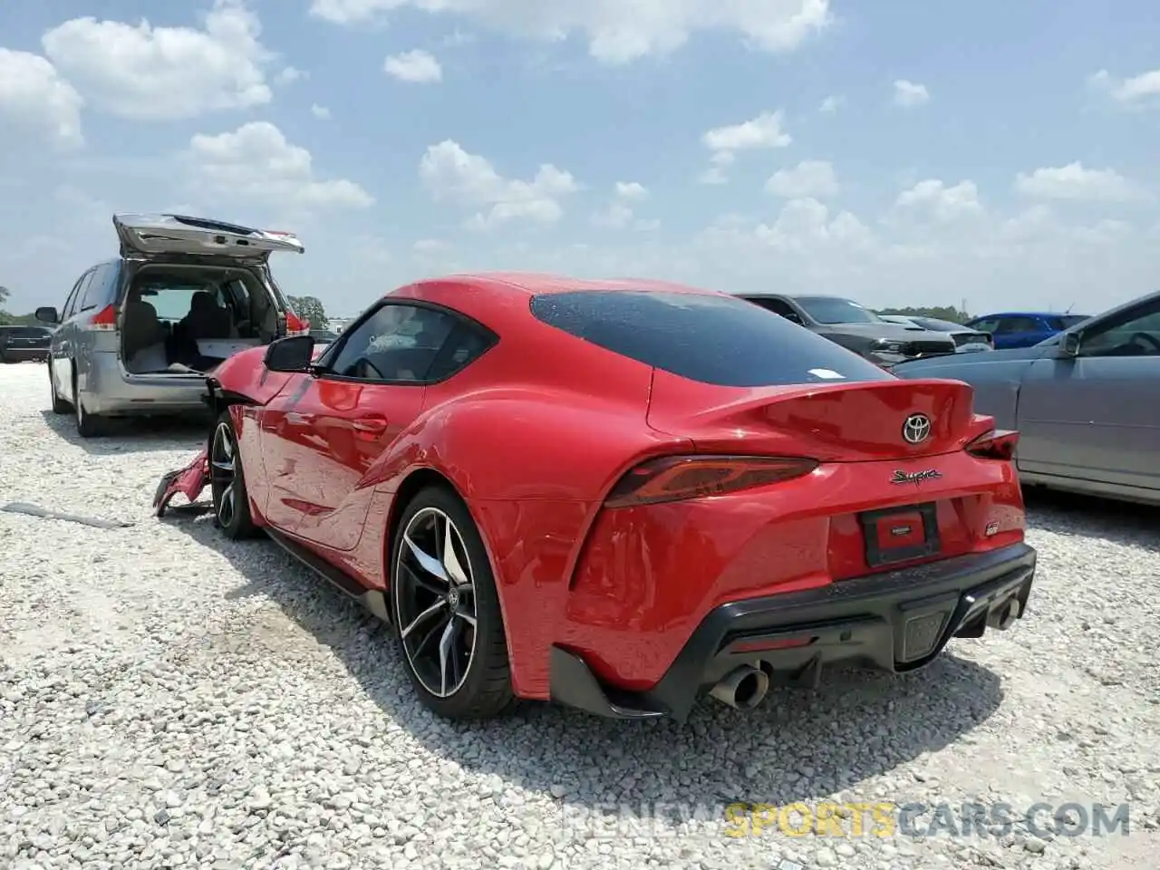 3 Photograph of a damaged car WZ1DB0C05MW039744 TOYOTA SUPRA 2021