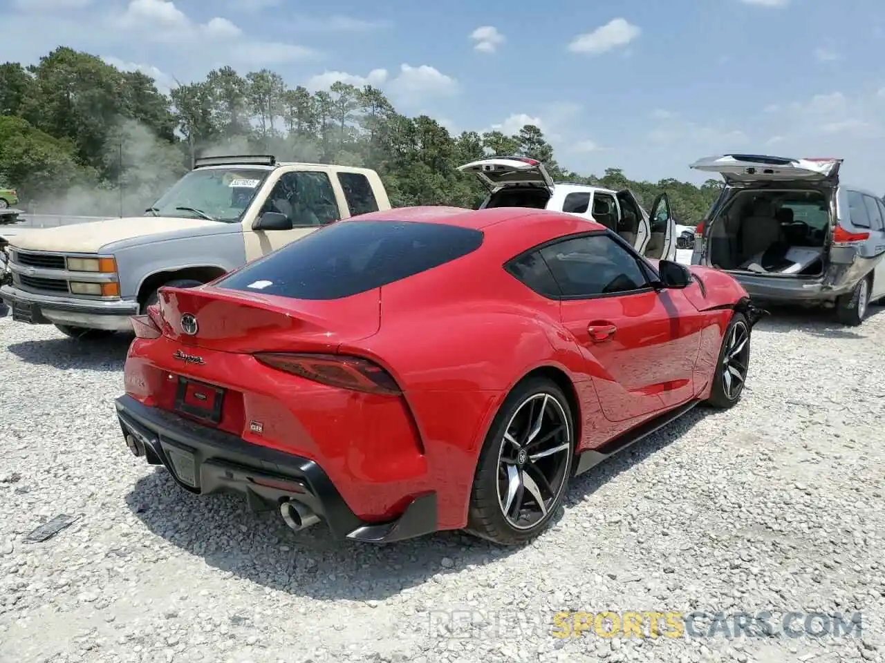 4 Photograph of a damaged car WZ1DB0C05MW039744 TOYOTA SUPRA 2021