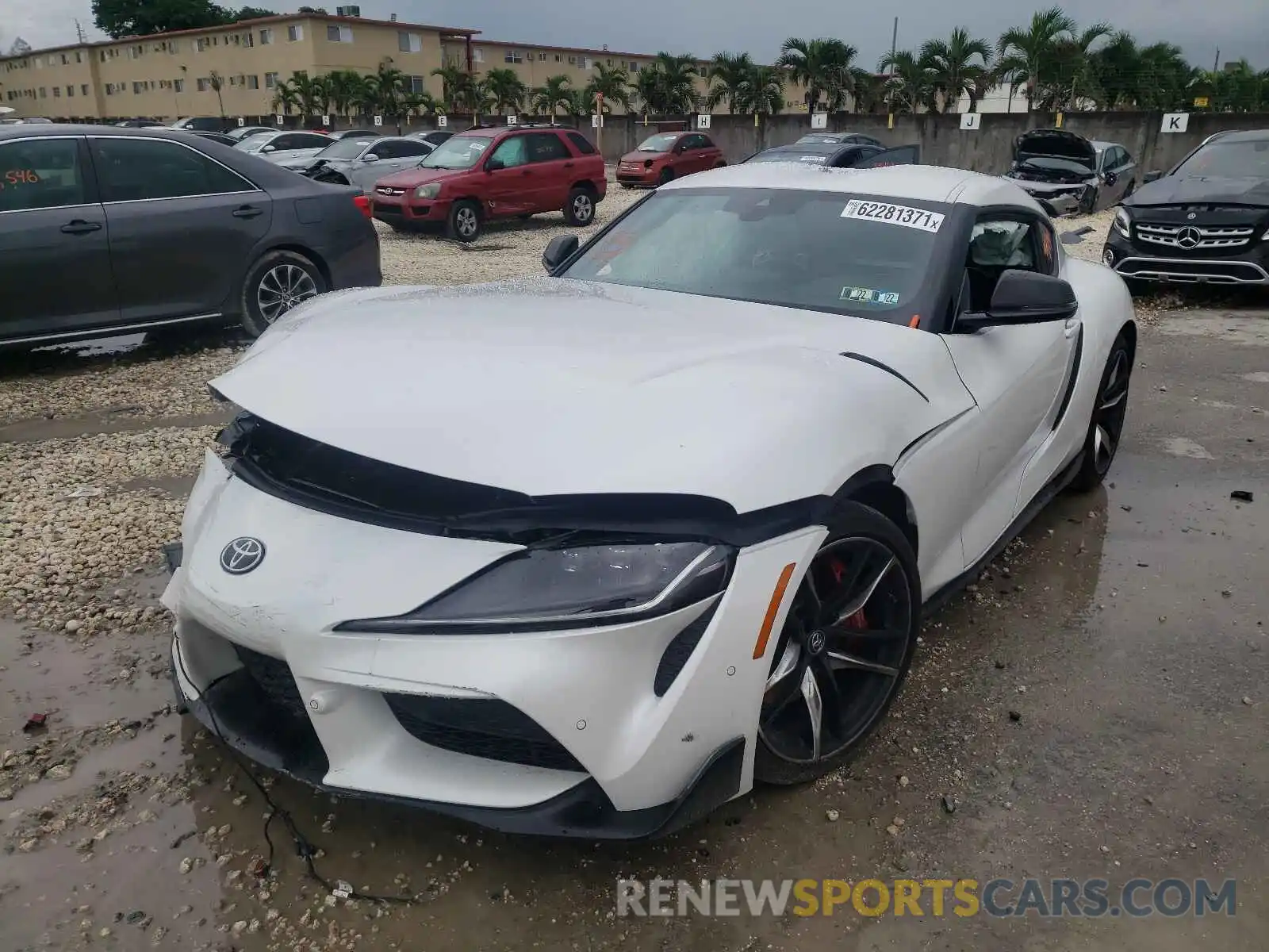 2 Photograph of a damaged car WZ1DB0C05MW043227 TOYOTA SUPRA 2021