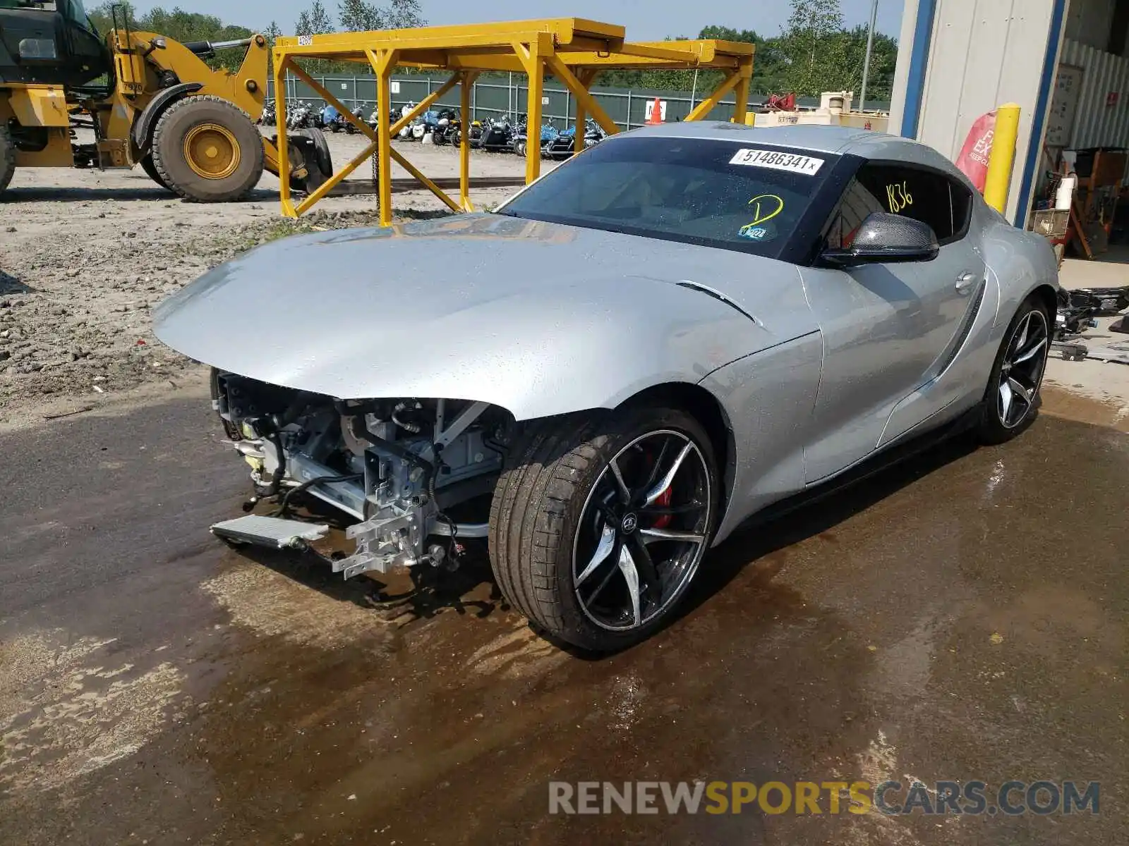 2 Photograph of a damaged car WZ1DB0C05MW043258 TOYOTA SUPRA 2021