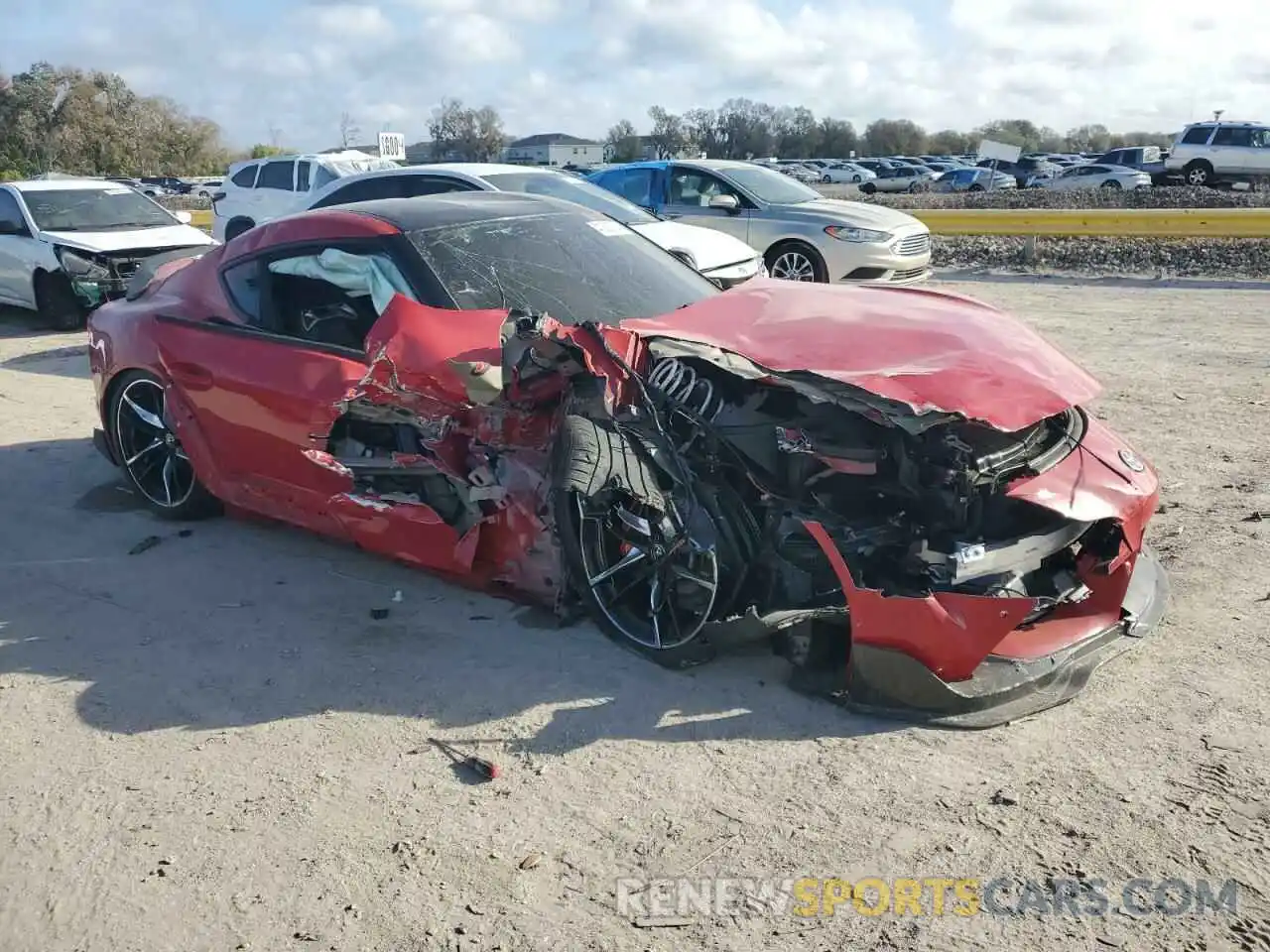 4 Photograph of a damaged car WZ1DB0C06MW036108 TOYOTA SUPRA 2021