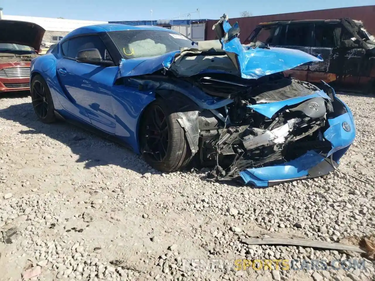 1 Photograph of a damaged car WZ1DB0C06MW036660 TOYOTA SUPRA 2021