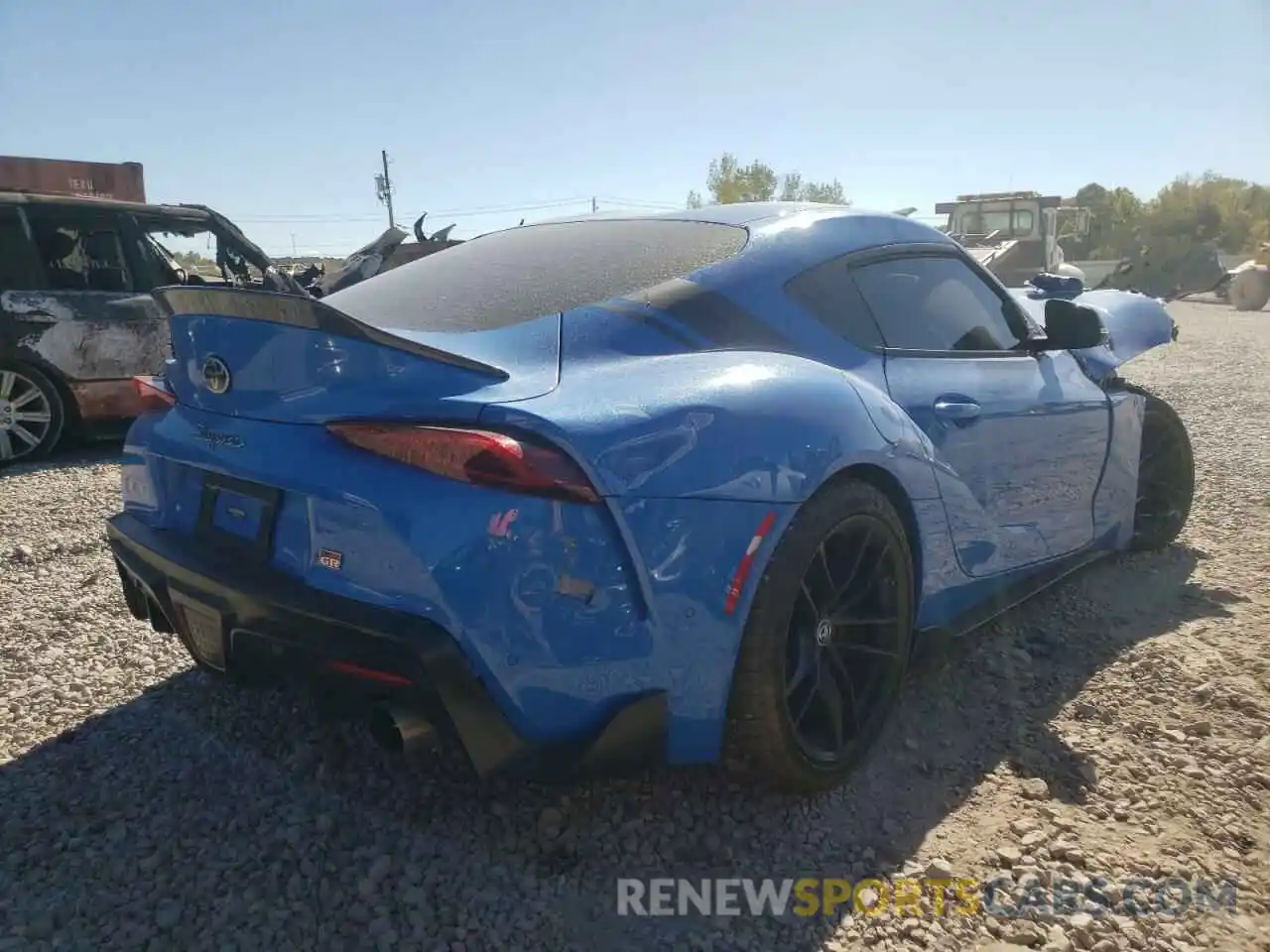 4 Photograph of a damaged car WZ1DB0C06MW036660 TOYOTA SUPRA 2021