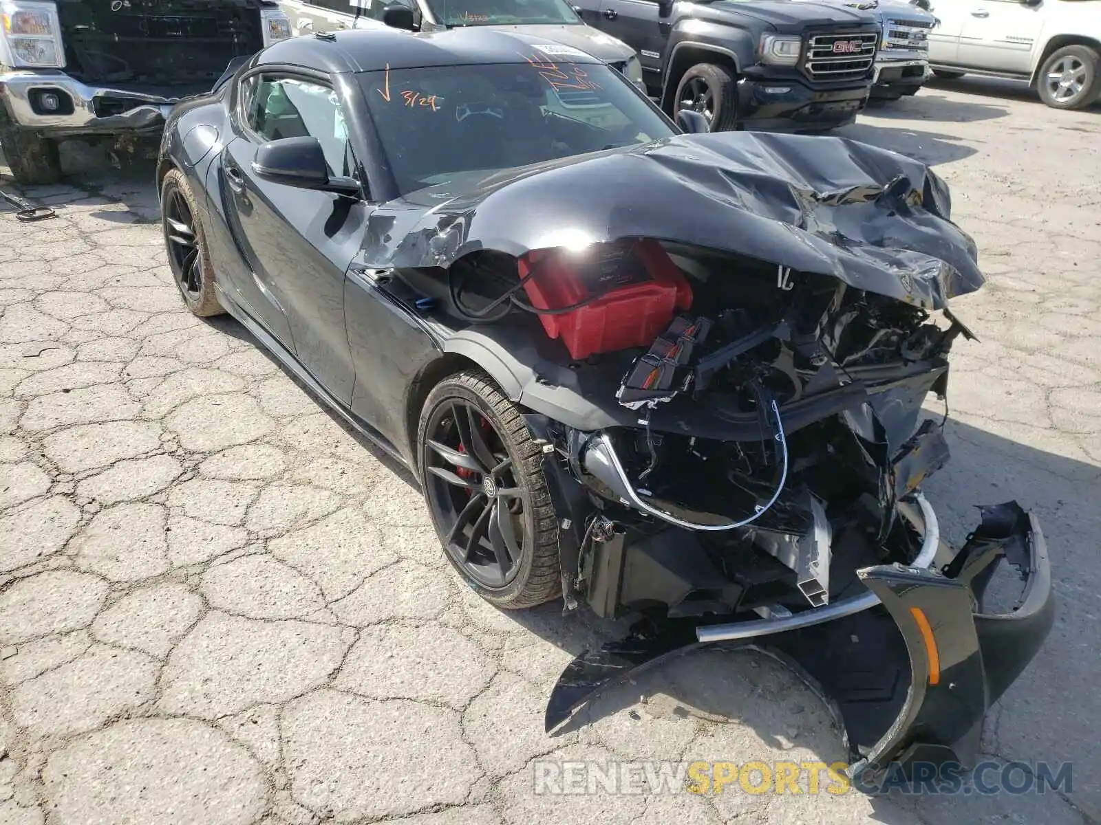 1 Photograph of a damaged car WZ1DB0C06MW036822 TOYOTA SUPRA 2021