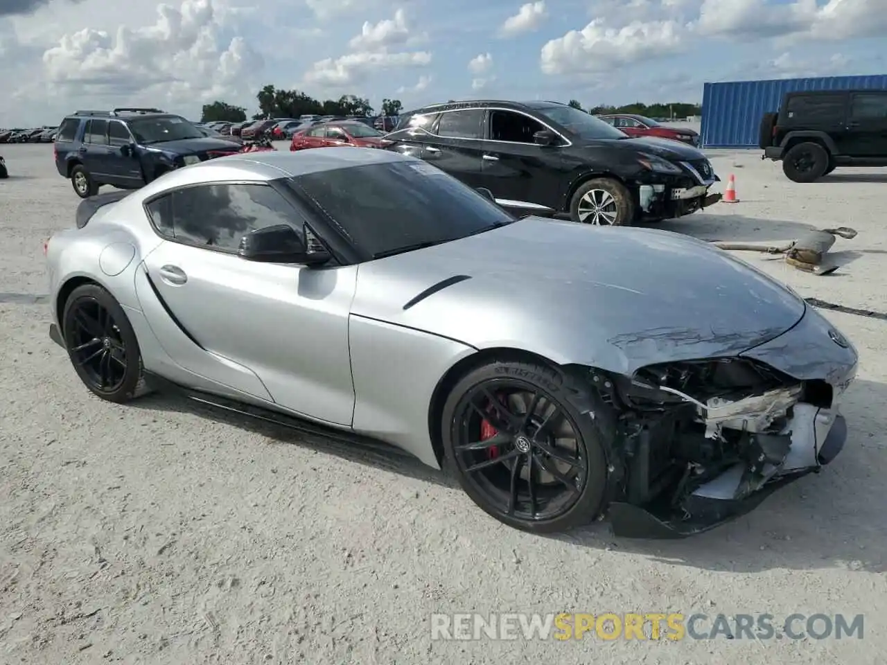 4 Photograph of a damaged car WZ1DB0C06MW039090 TOYOTA SUPRA 2021