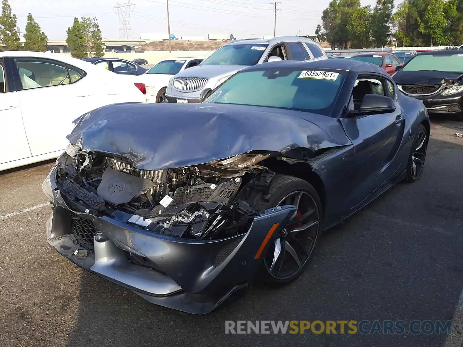 2 Photograph of a damaged car WZ1DB0C06MW044533 TOYOTA SUPRA 2021