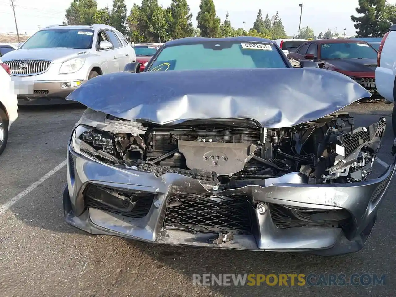 9 Photograph of a damaged car WZ1DB0C06MW044533 TOYOTA SUPRA 2021