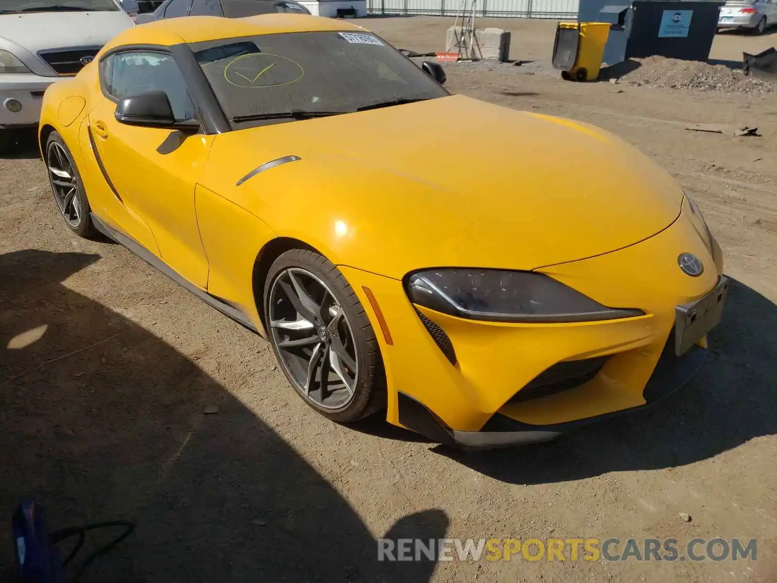 1 Photograph of a damaged car WZ1DB0C07MW036019 TOYOTA SUPRA 2021