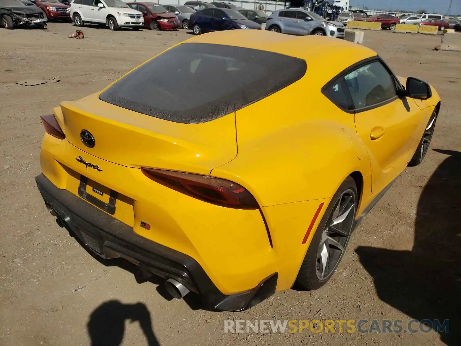 4 Photograph of a damaged car WZ1DB0C07MW036019 TOYOTA SUPRA 2021