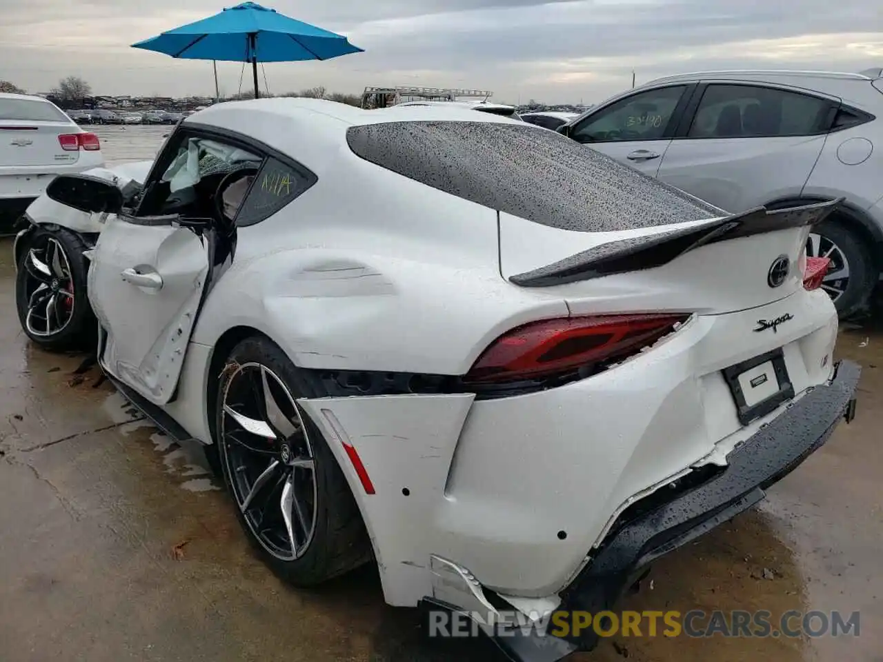 3 Photograph of a damaged car WZ1DB0C07MW041043 TOYOTA SUPRA 2021