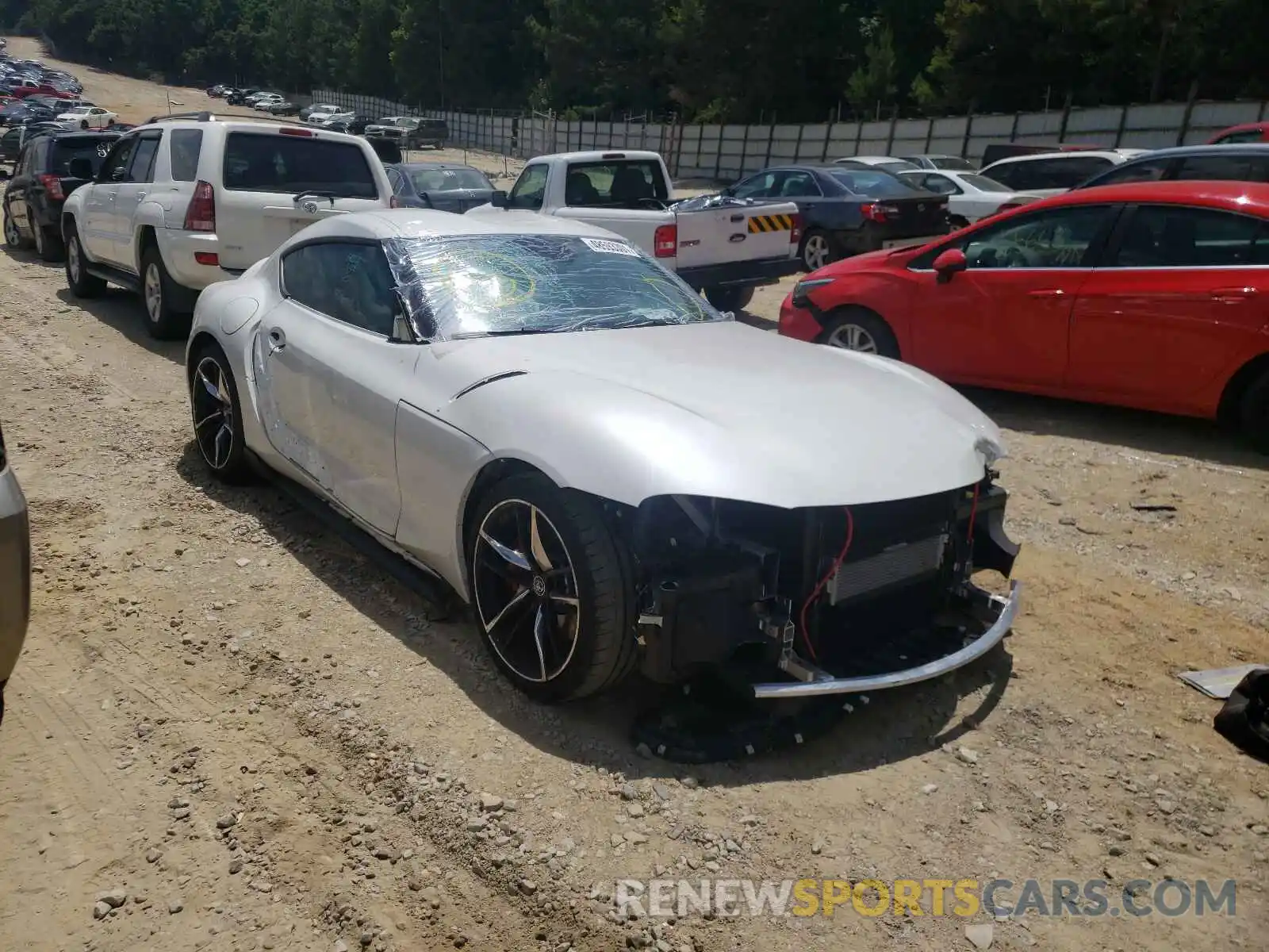 1 Photograph of a damaged car WZ1DB0C08MW034988 TOYOTA SUPRA 2021