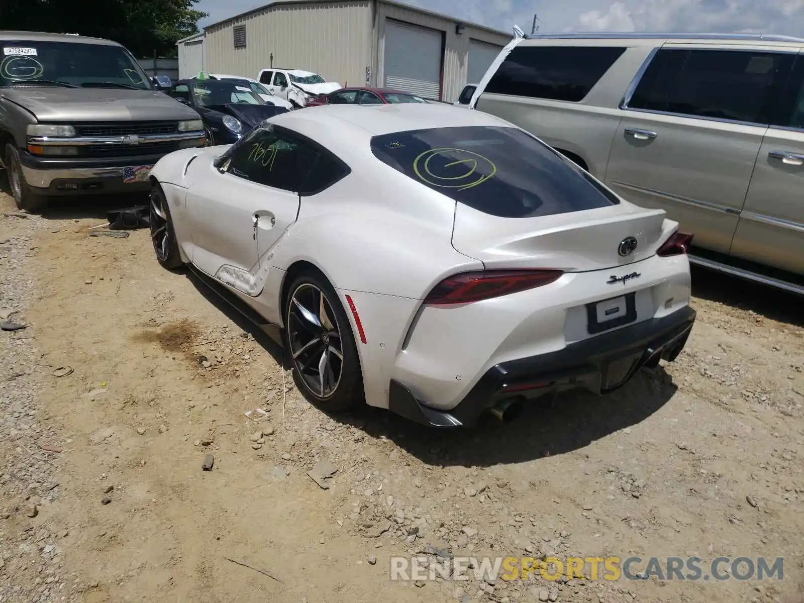 3 Photograph of a damaged car WZ1DB0C08MW034988 TOYOTA SUPRA 2021