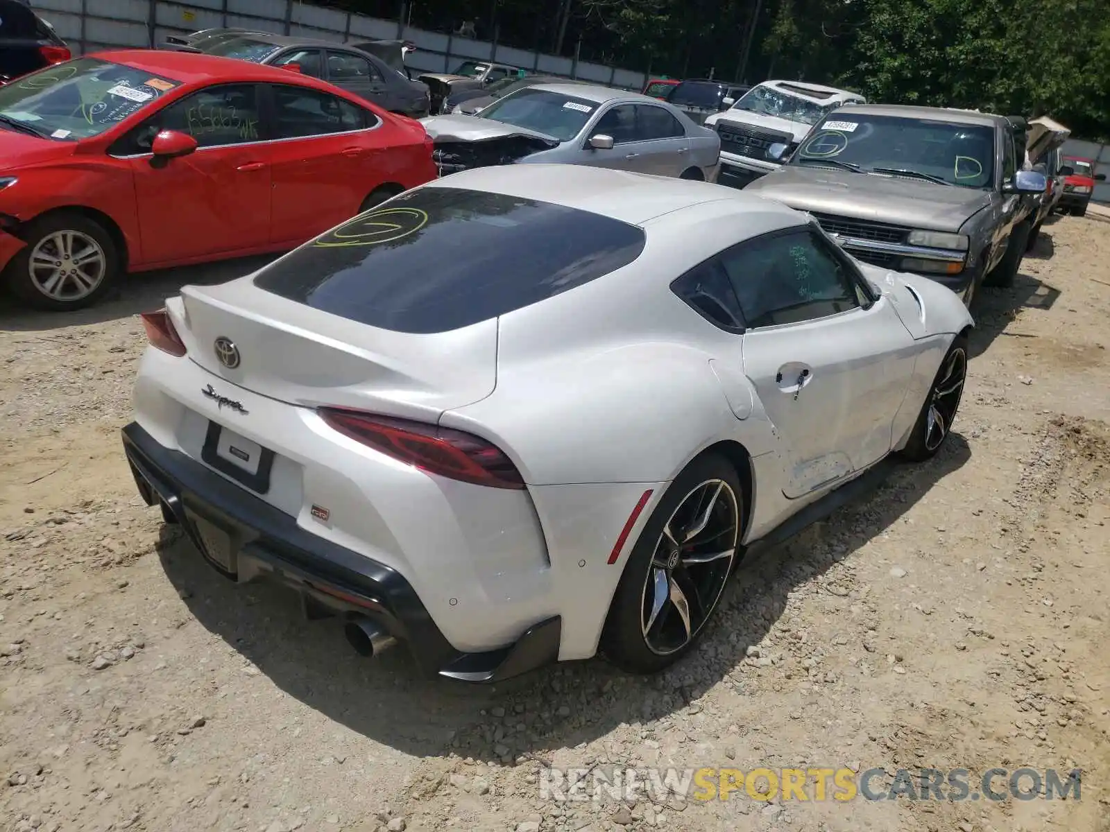 4 Photograph of a damaged car WZ1DB0C08MW034988 TOYOTA SUPRA 2021