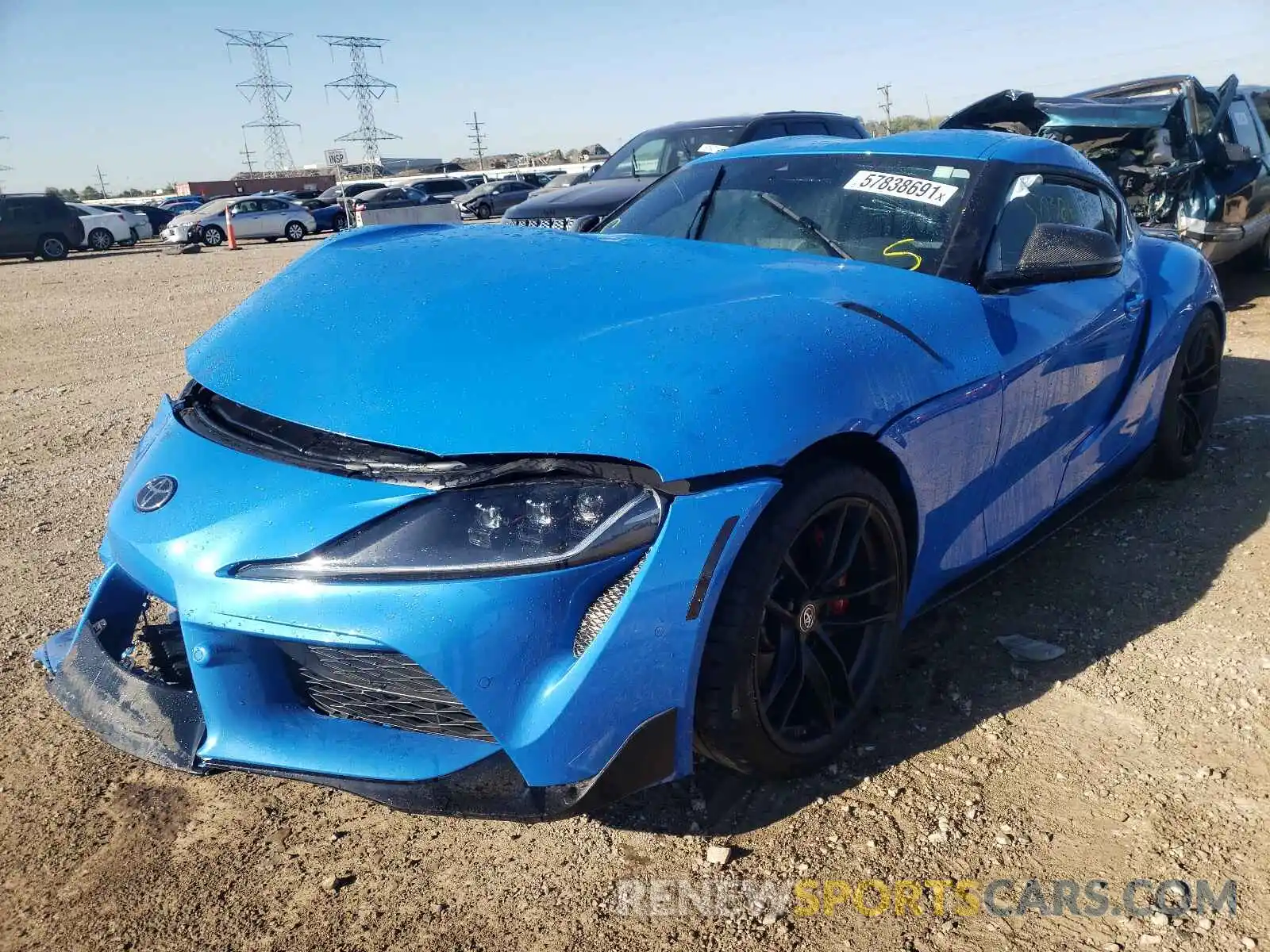 2 Photograph of a damaged car WZ1DB0C08MW036739 TOYOTA SUPRA 2021