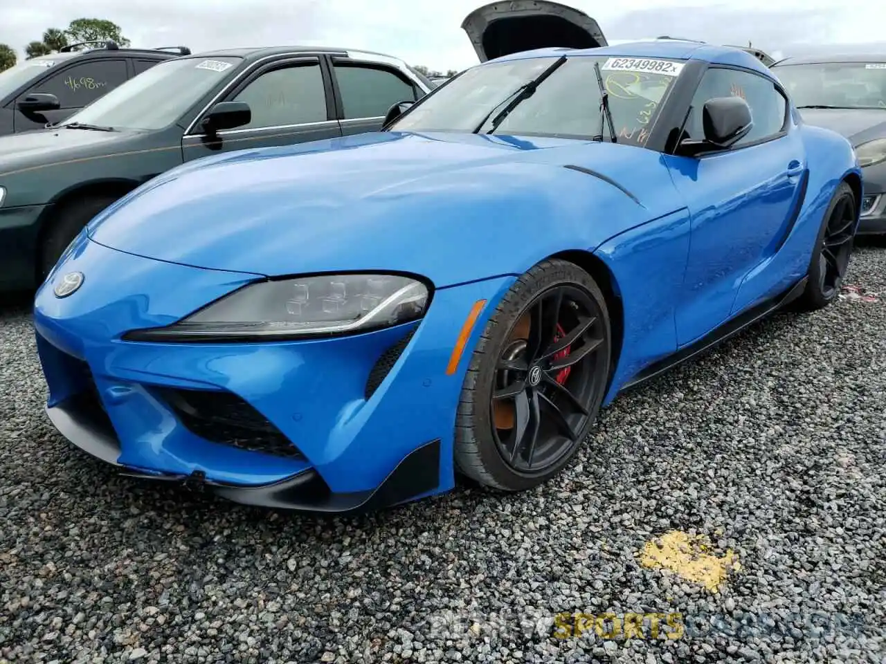 2 Photograph of a damaged car WZ1DB0C08MW037373 TOYOTA SUPRA 2021