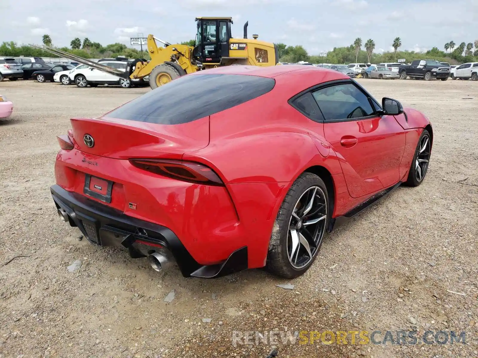 4 Photograph of a damaged car WZ1DB0C08MW037969 TOYOTA SUPRA 2021