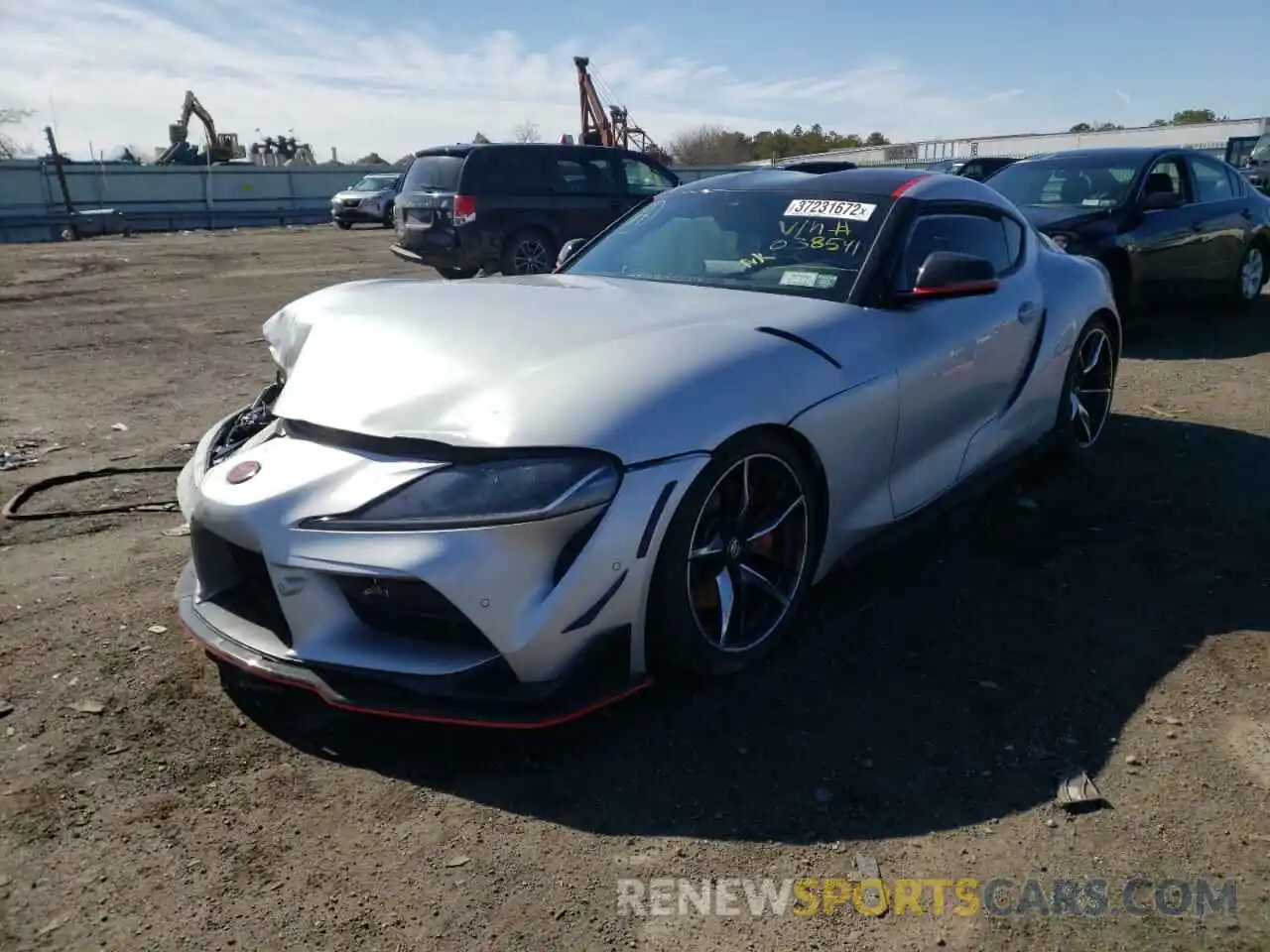 2 Photograph of a damaged car WZ1DB0C08MW038541 TOYOTA SUPRA 2021