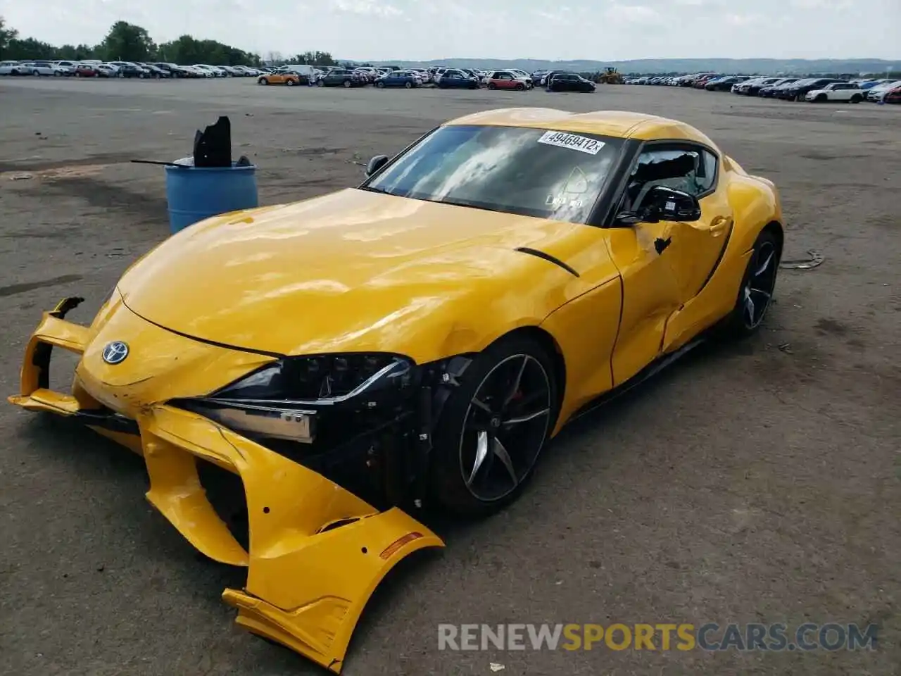 2 Photograph of a damaged car WZ1DB0C08MW041262 TOYOTA SUPRA 2021