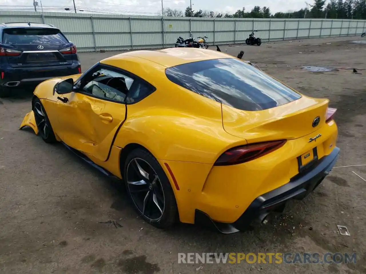 3 Photograph of a damaged car WZ1DB0C08MW041262 TOYOTA SUPRA 2021