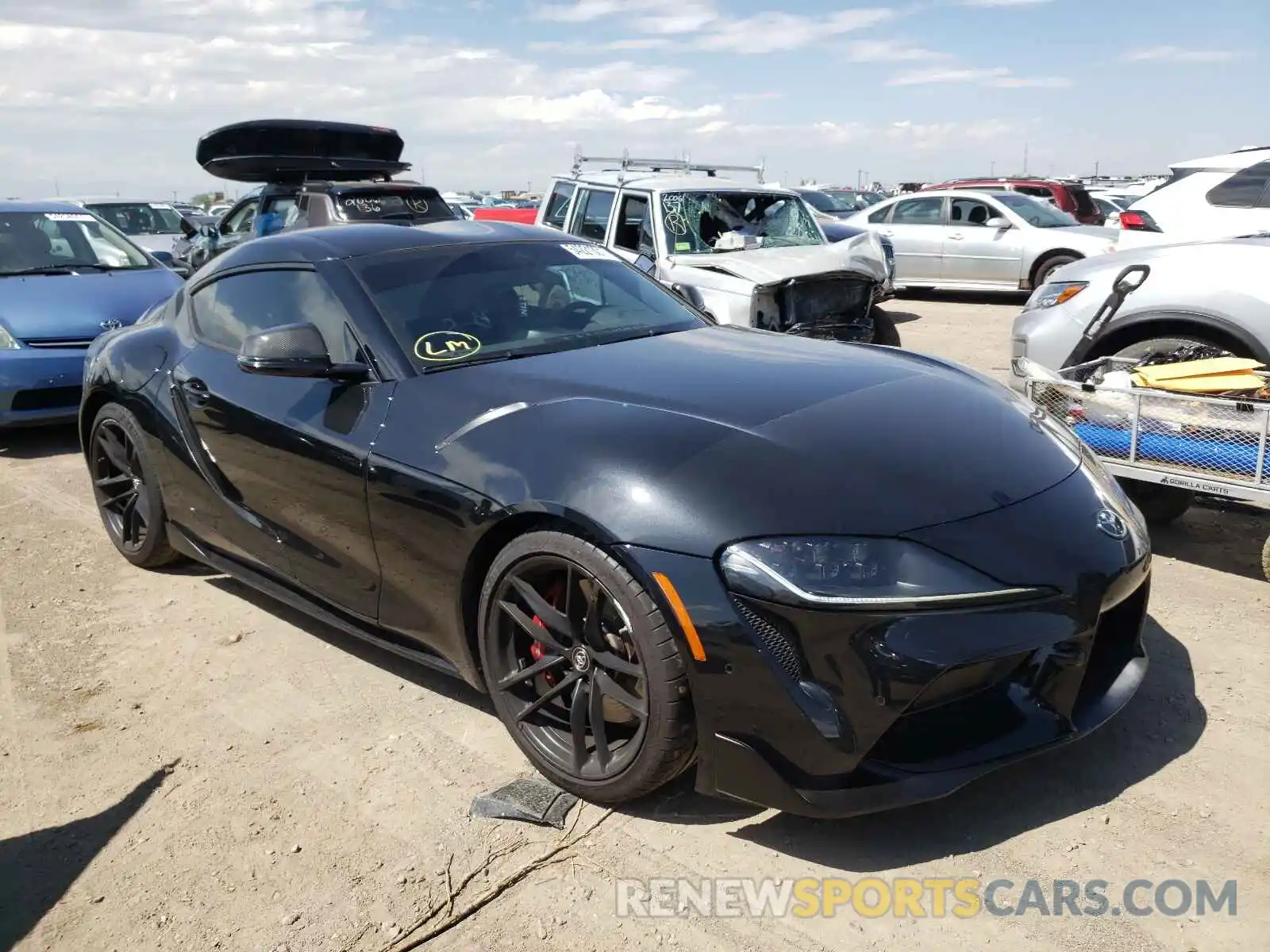 1 Photograph of a damaged car WZ1DB0C09MW036670 TOYOTA SUPRA 2021