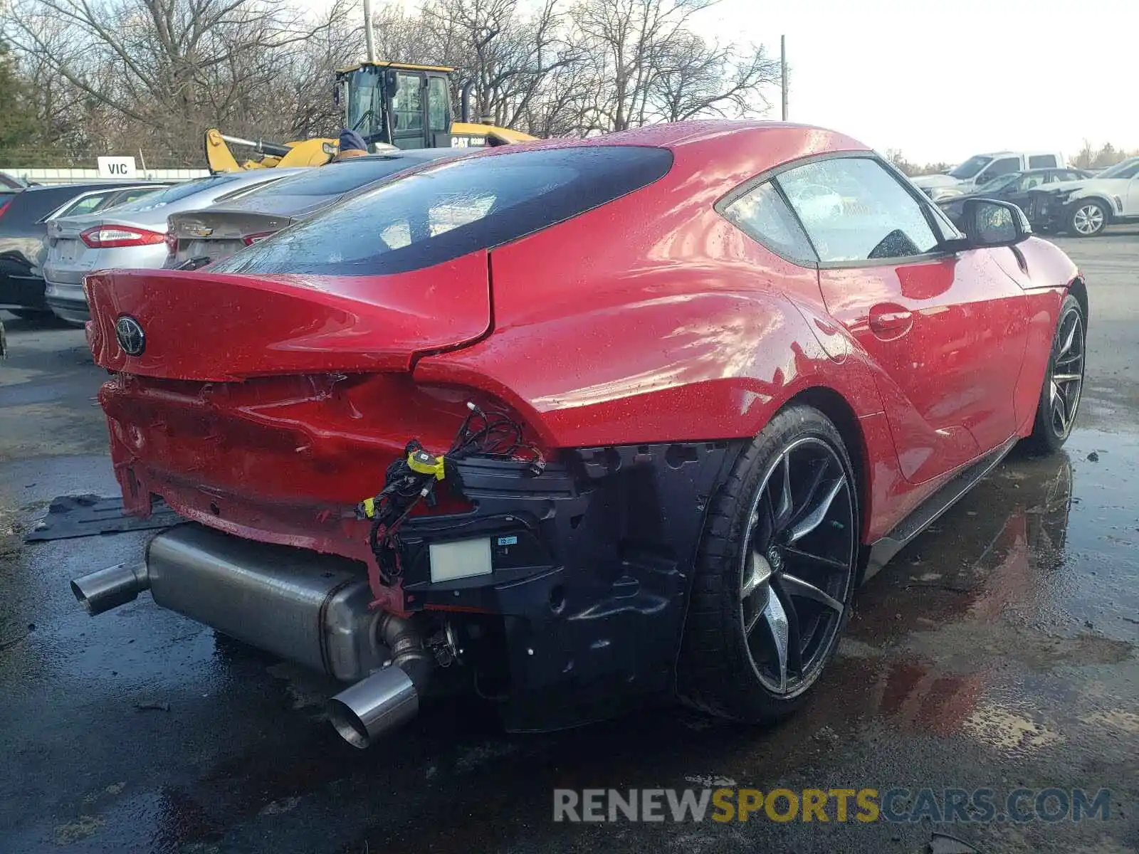 4 Photograph of a damaged car WZ1DB0C09MW037561 TOYOTA SUPRA 2021