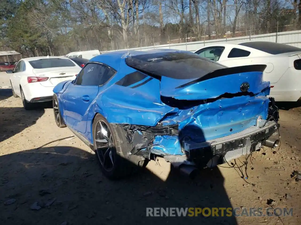 3 Photograph of a damaged car WZ1DB0C09MW037592 TOYOTA SUPRA 2021