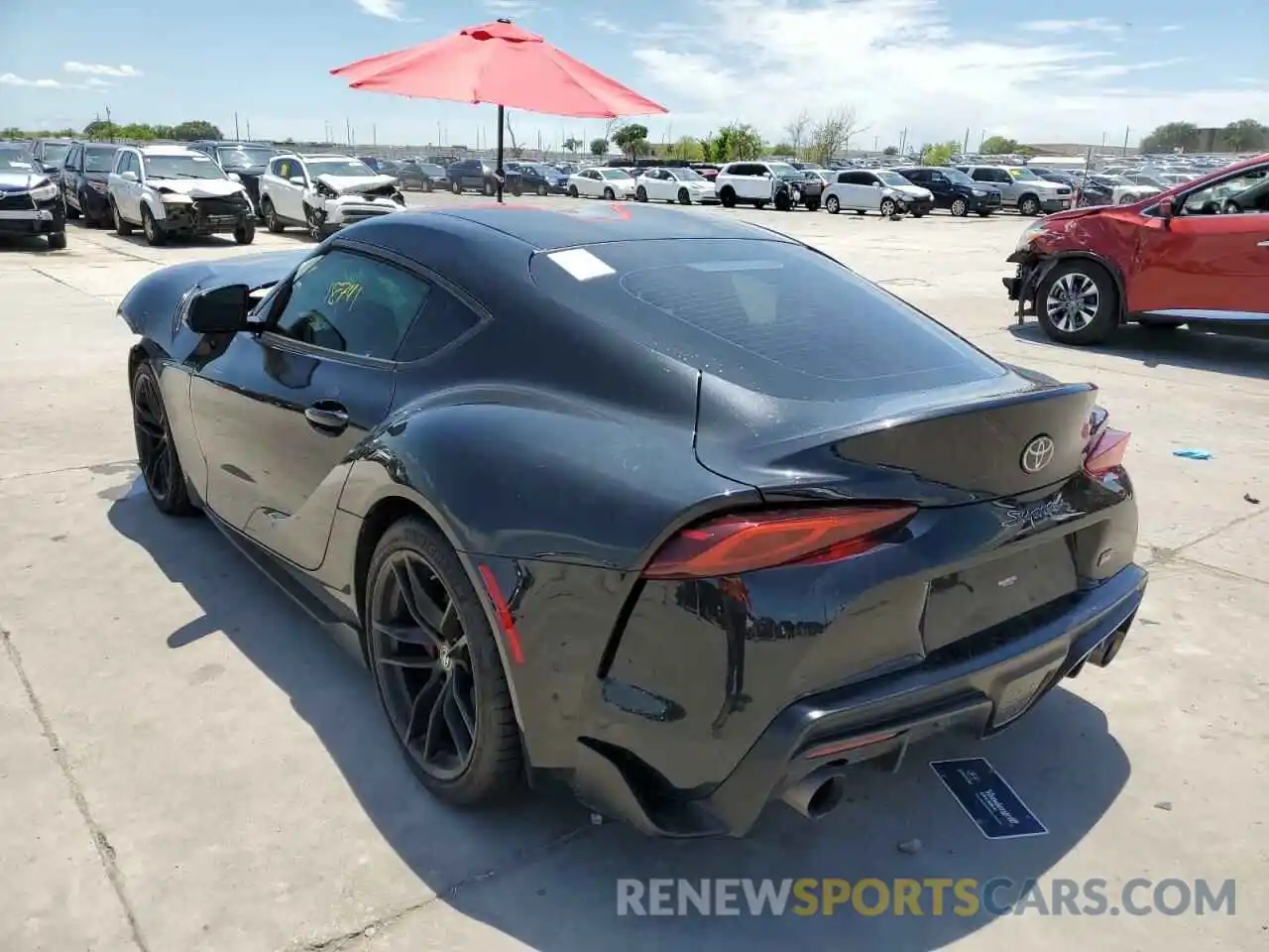 3 Photograph of a damaged car WZ1DB0C09MW038659 TOYOTA SUPRA 2021