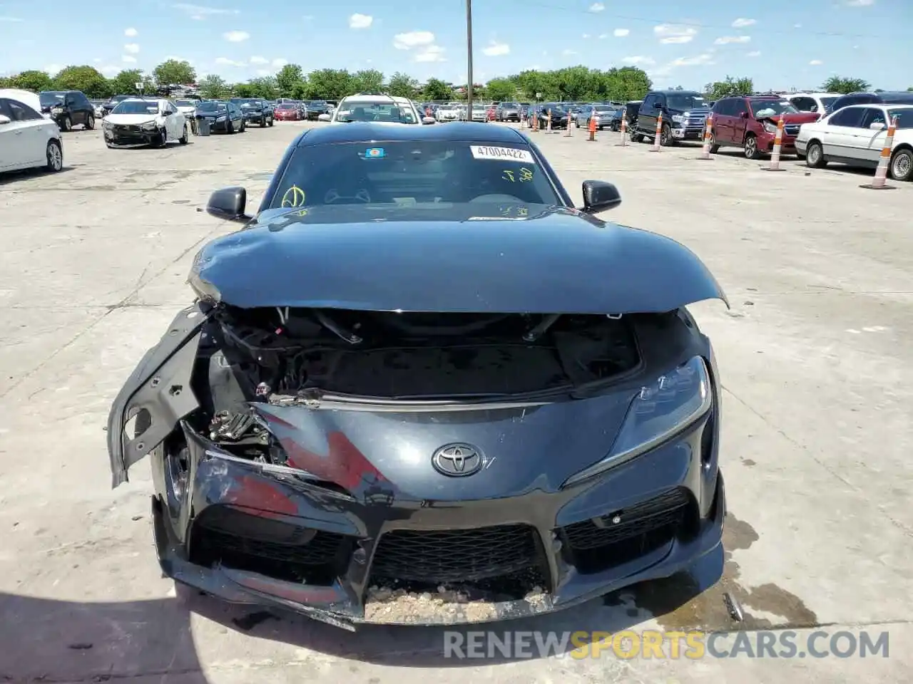 9 Photograph of a damaged car WZ1DB0C09MW038659 TOYOTA SUPRA 2021