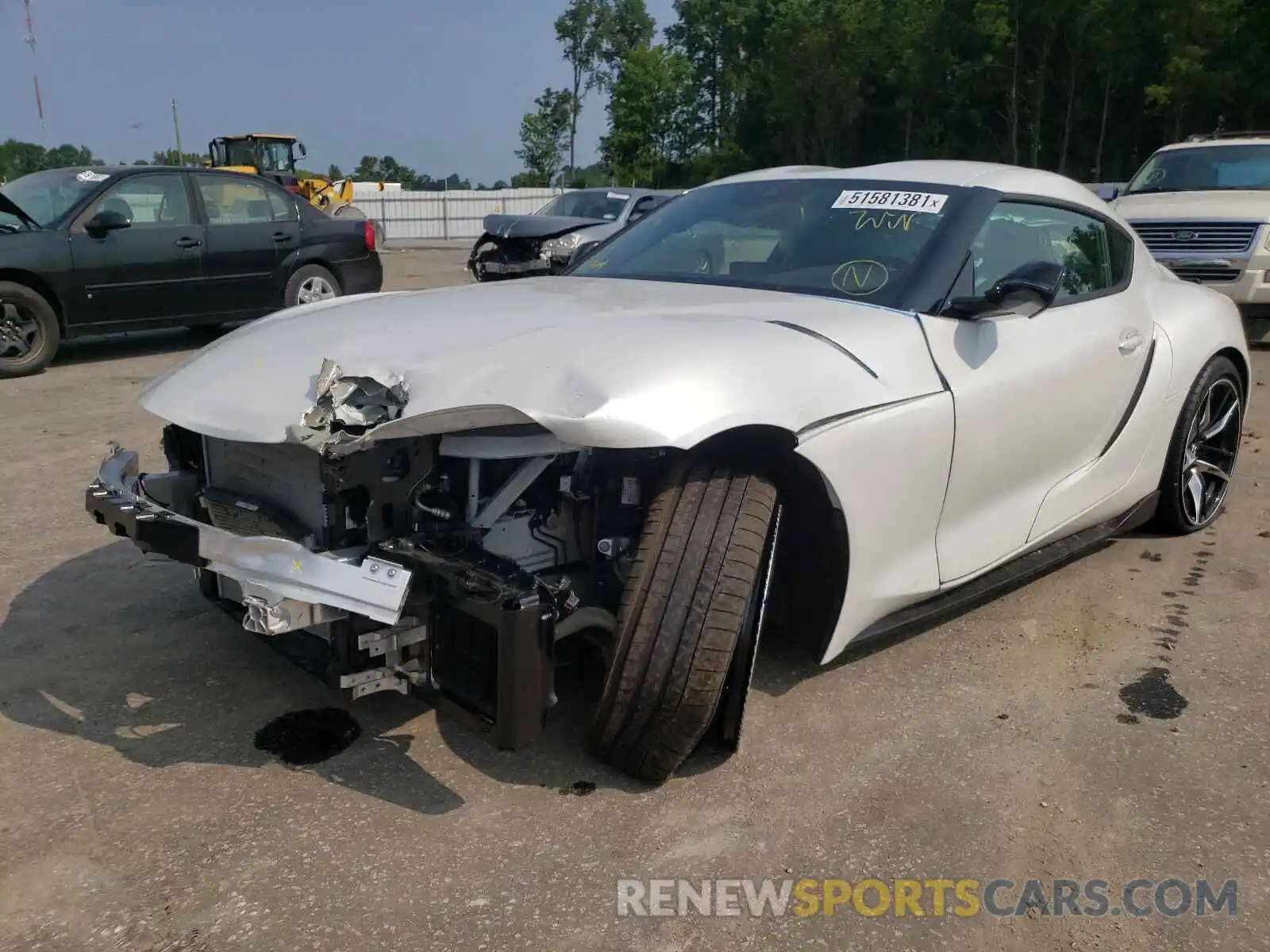 2 Photograph of a damaged car WZ1DB0C09MW042596 TOYOTA SUPRA 2021