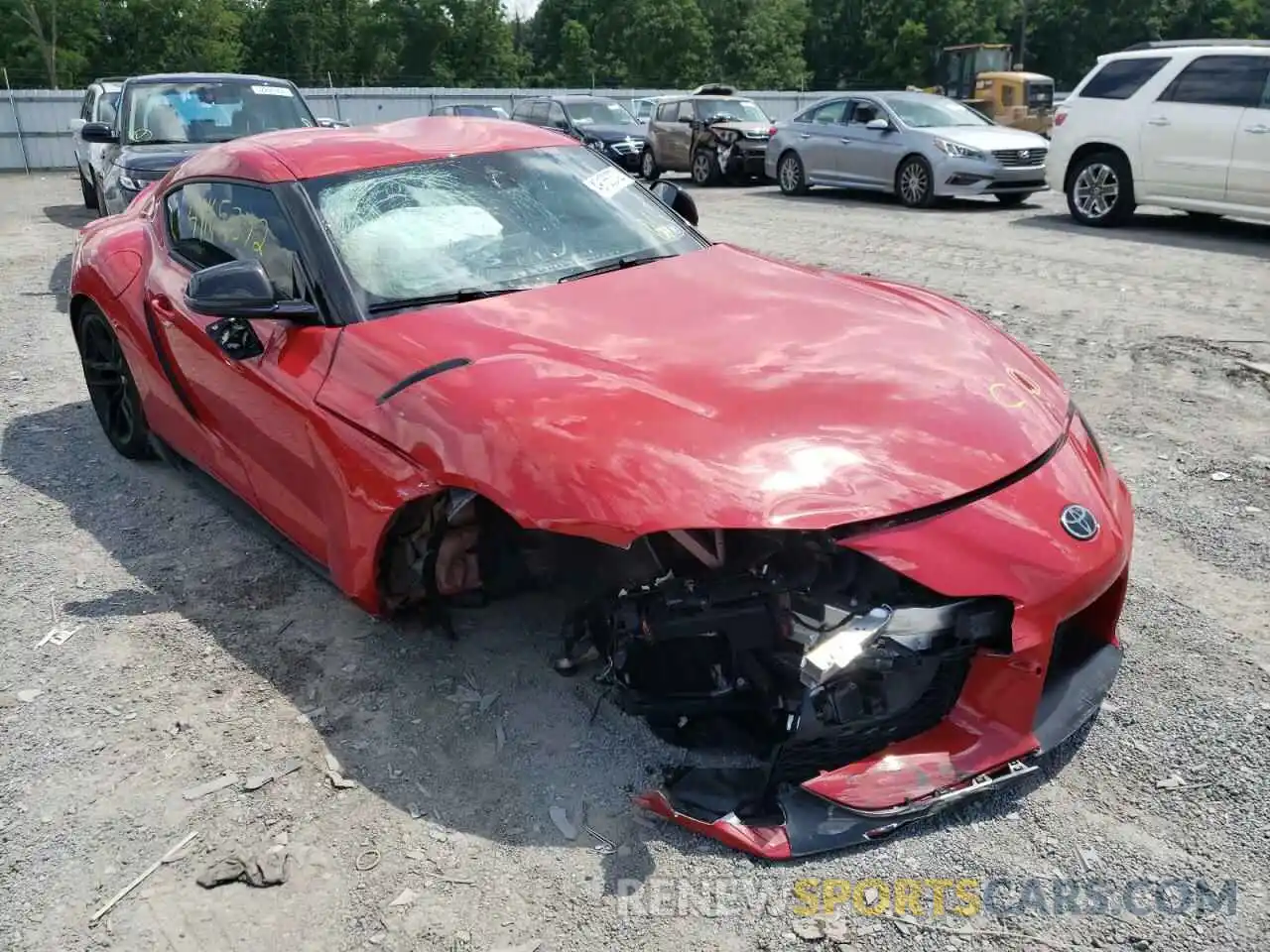 1 Photograph of a damaged car WZ1DB0C0XMW034944 TOYOTA SUPRA 2021