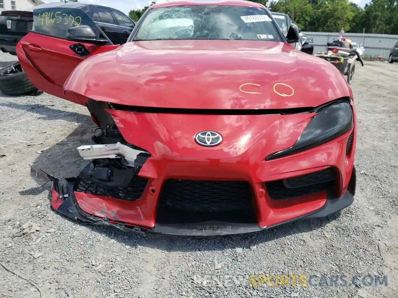 7 Photograph of a damaged car WZ1DB0C0XMW034944 TOYOTA SUPRA 2021