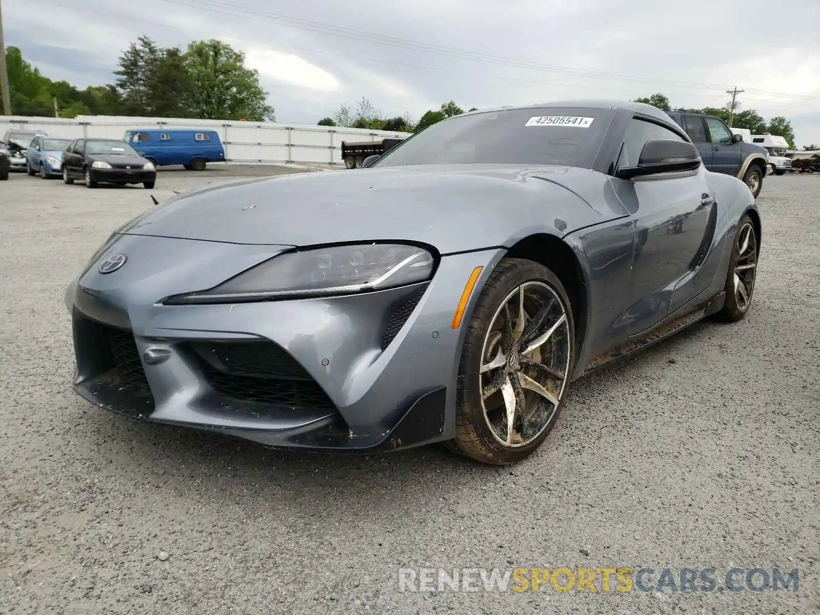 2 Photograph of a damaged car WZ1DB0C0XMW035155 TOYOTA SUPRA 2021