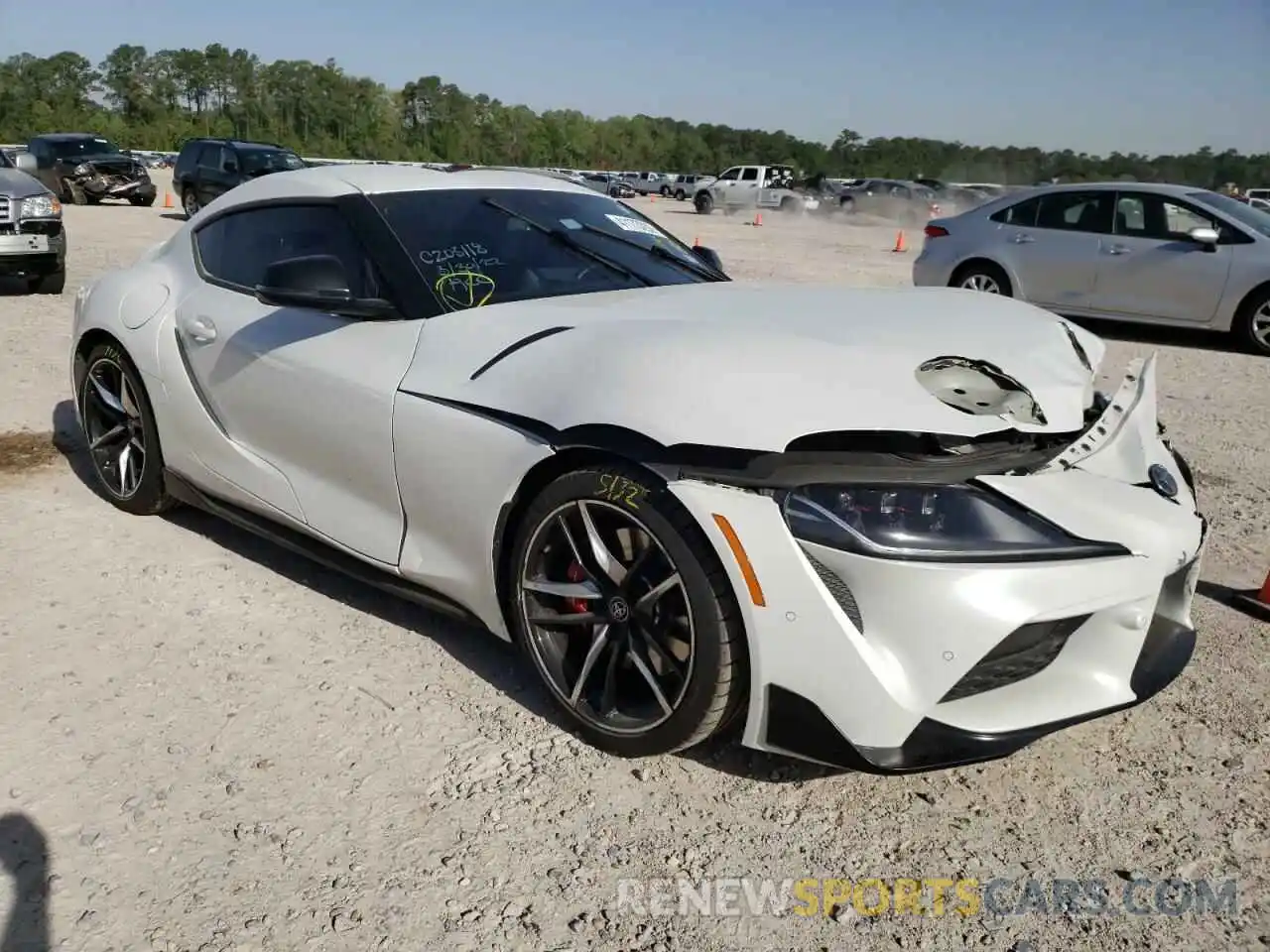 1 Photograph of a damaged car WZ1DB0C0XMW035625 TOYOTA SUPRA 2021