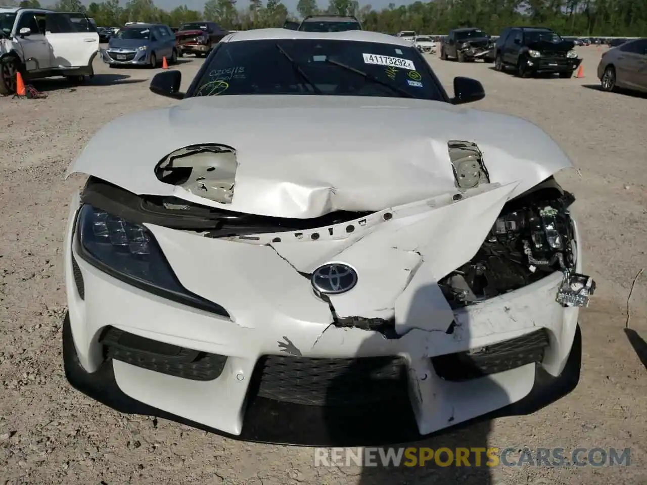 9 Photograph of a damaged car WZ1DB0C0XMW035625 TOYOTA SUPRA 2021