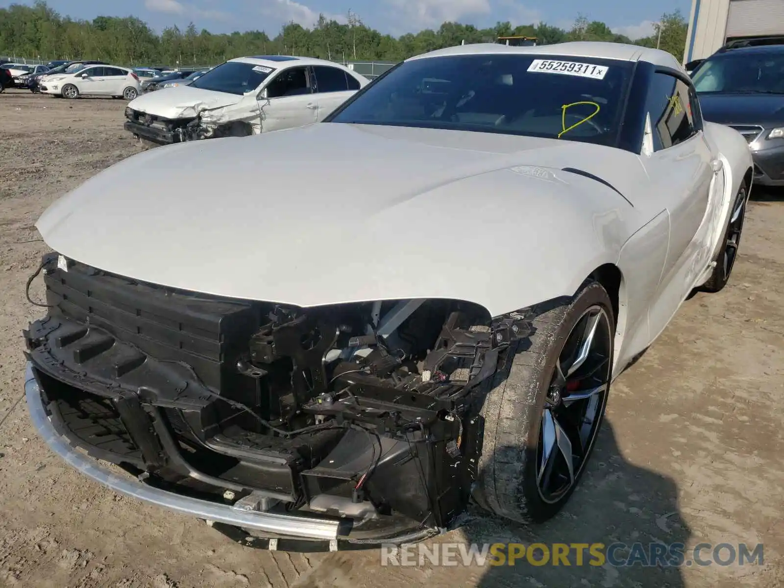 2 Photograph of a damaged car WZ1DB0C0XMW037925 TOYOTA SUPRA 2021