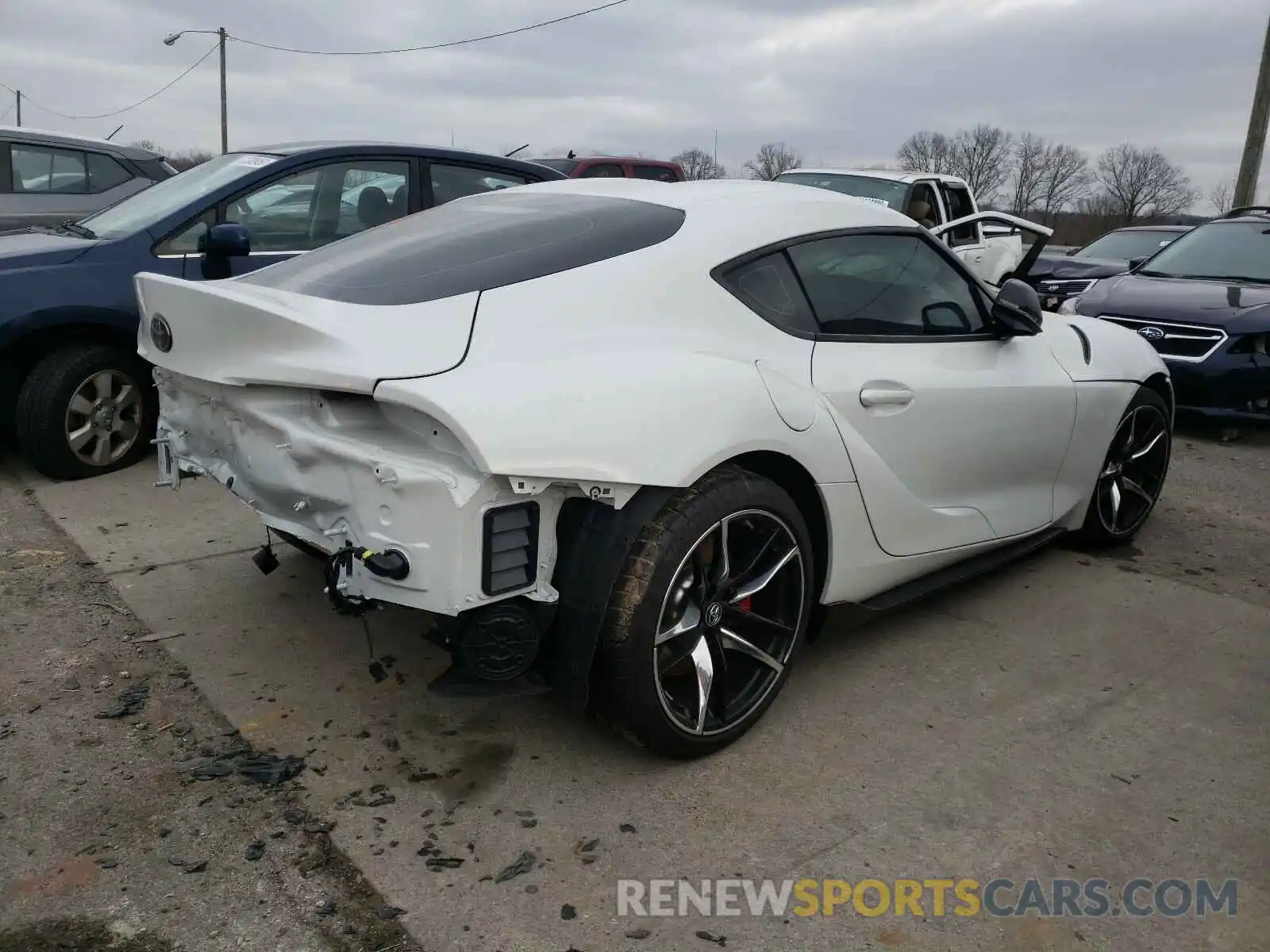 4 Photograph of a damaged car WZ1DB0C0XMW038816 TOYOTA SUPRA 2021