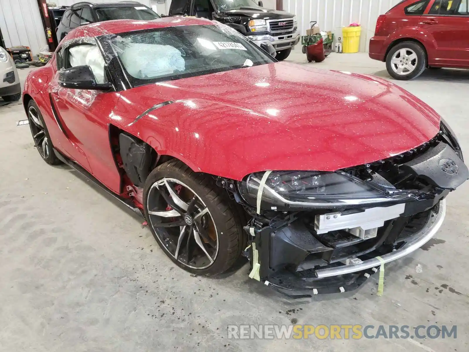 1 Photograph of a damaged car WZ1DB0C0XMW040176 TOYOTA SUPRA 2021