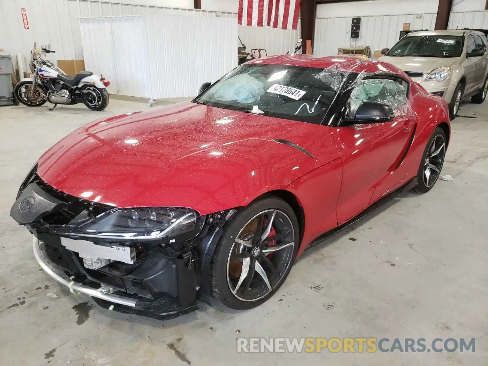 2 Photograph of a damaged car WZ1DB0C0XMW040176 TOYOTA SUPRA 2021