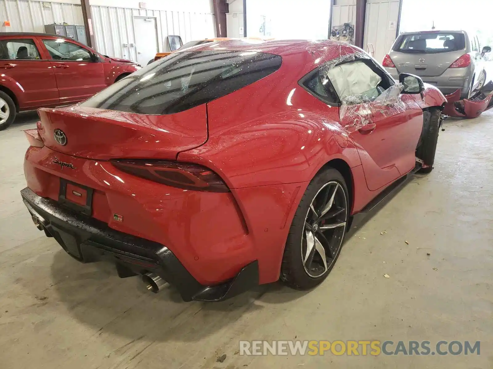 4 Photograph of a damaged car WZ1DB0C0XMW040176 TOYOTA SUPRA 2021