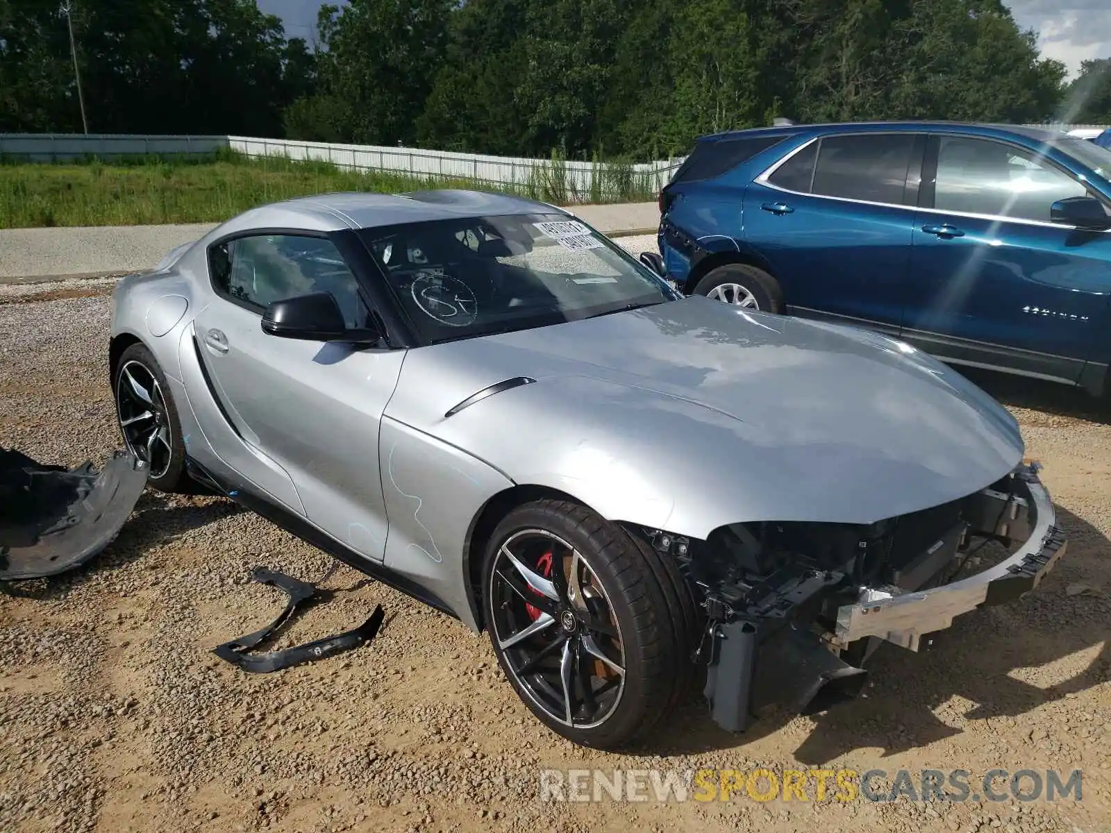 1 Photograph of a damaged car WZ1DB0C0XMW040338 TOYOTA SUPRA 2021