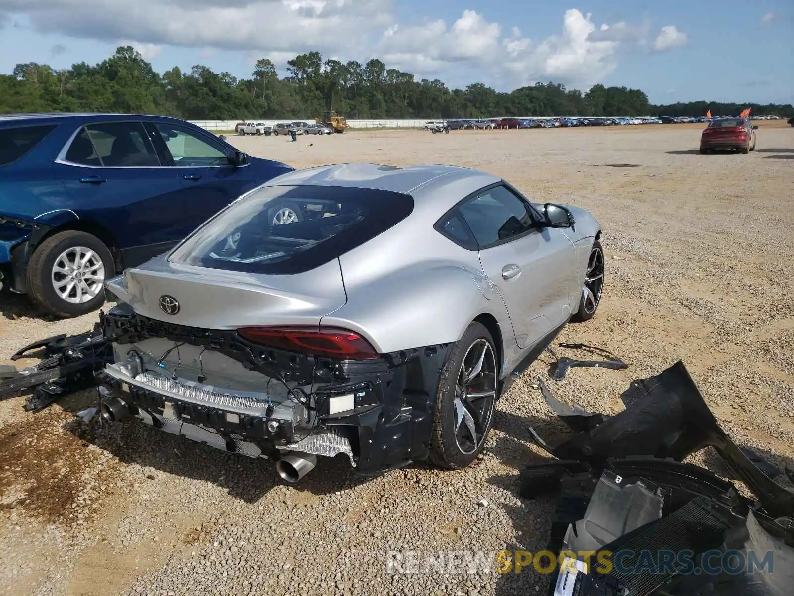 4 Photograph of a damaged car WZ1DB0C0XMW040338 TOYOTA SUPRA 2021