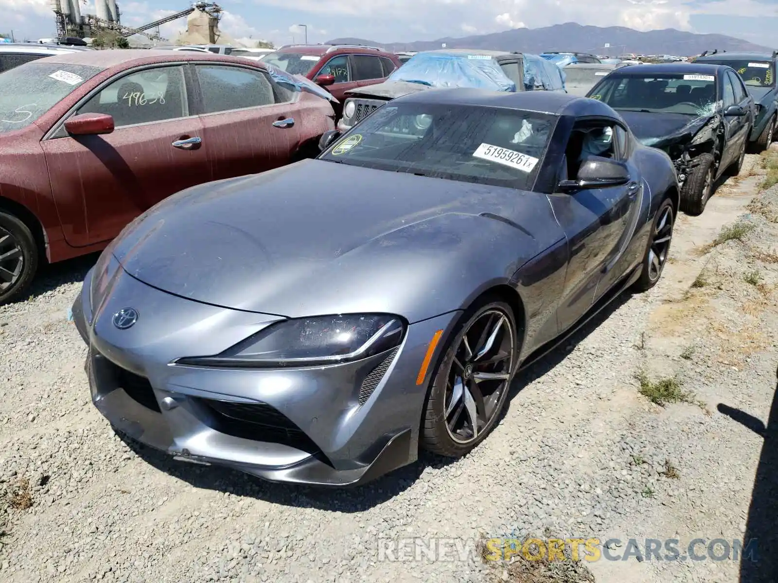 2 Photograph of a damaged car WZ1DB0C0XMW042526 TOYOTA SUPRA 2021