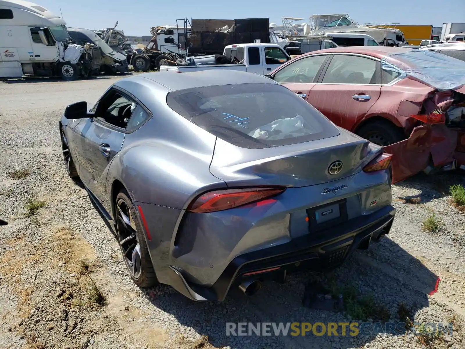 3 Photograph of a damaged car WZ1DB0C0XMW042526 TOYOTA SUPRA 2021